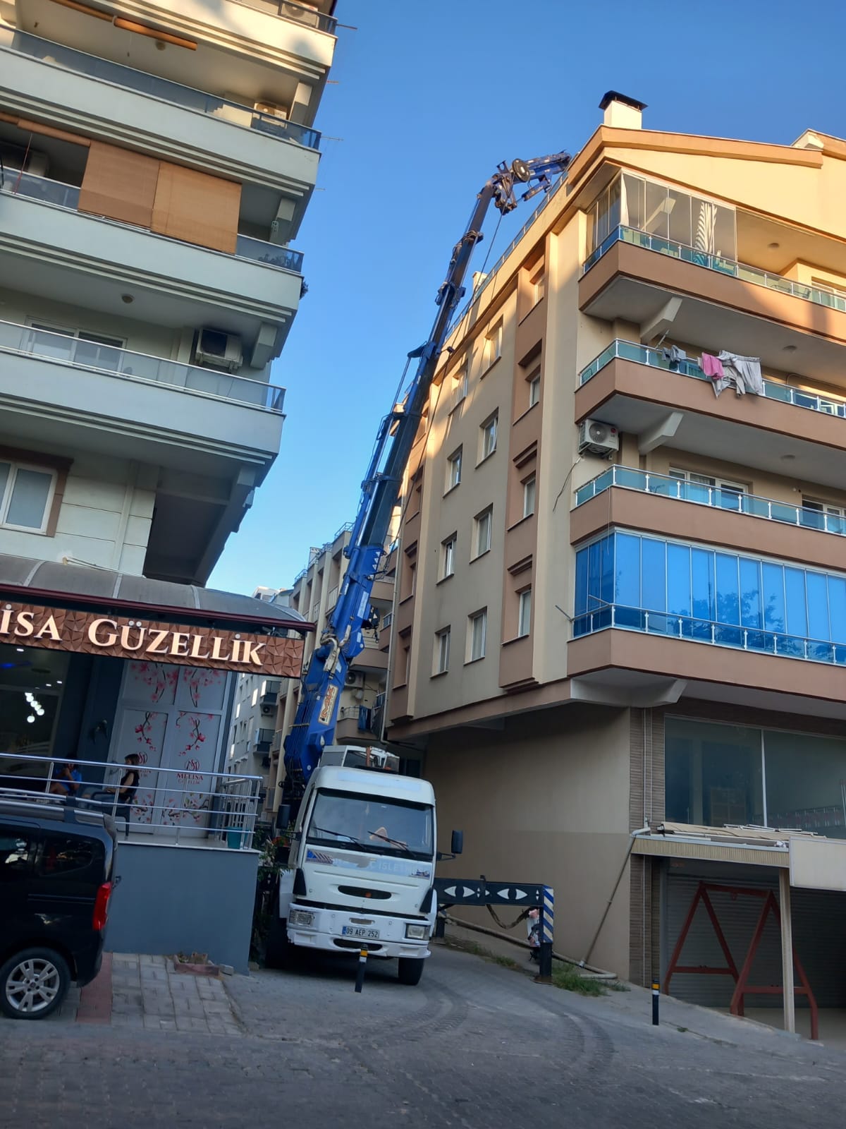 Sepetli Vinçle Güvenli Çalışma Teknikleri